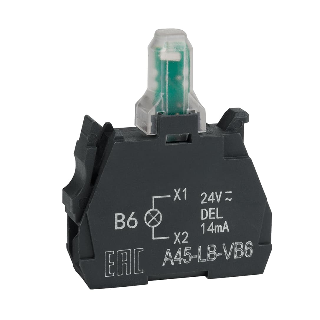 КЭАЗ Световой блок OptiSignal D22 A45-LB-VB6 синий 24VACDC ZBVB6