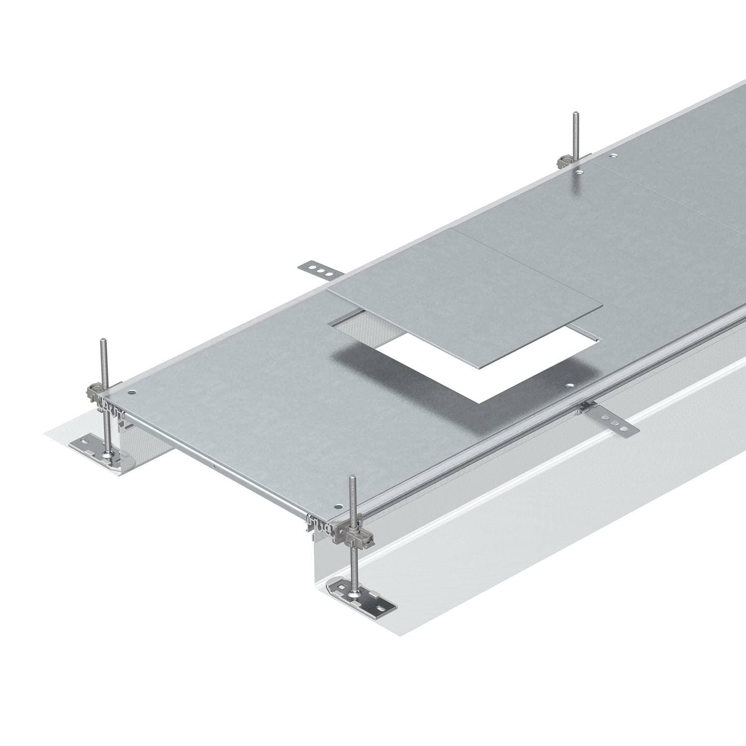 OBO Bettermann Секция кабель-канала OKA-G для GES6 2400x400x40–140 мм (сталь) 7424162 — миниатюра 1