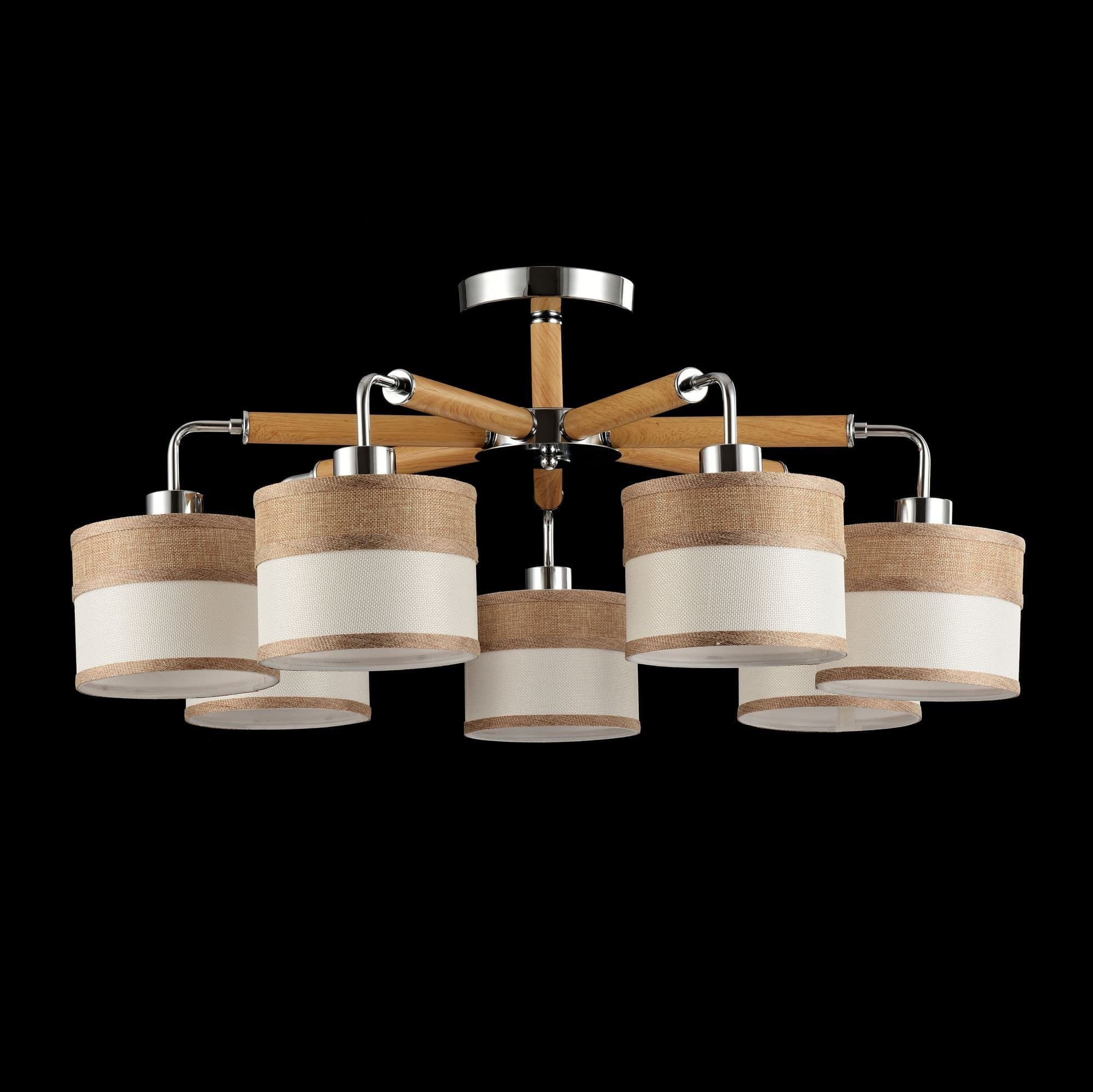 Freya Modern Helen Хром Потолочный светильник E27 40W FR5329-PL-07-CH — миниатюра 4