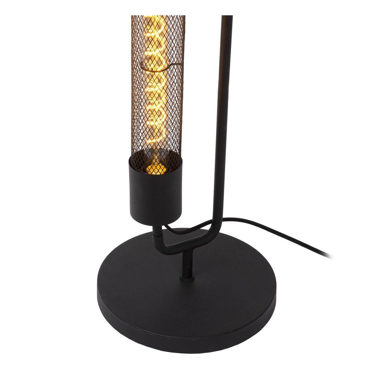Lucide CALIXT Торшер 2xE27 Black 05733/02/30 — миниатюра 3