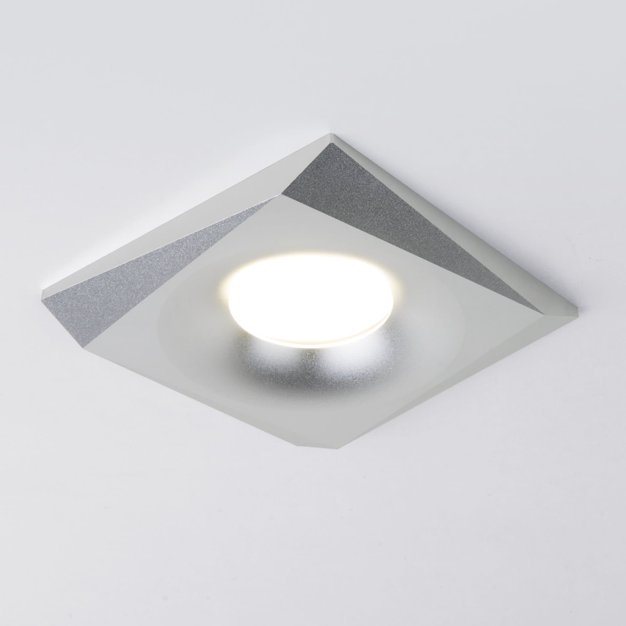 Elektrostandard 119 MR16/светильник встраиваемый/ серебро a053352