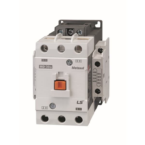 LSIS Контактор двухполюсный постоянного тока серии Metasol MD-30a DC110V Screw 2a2b 1393002300