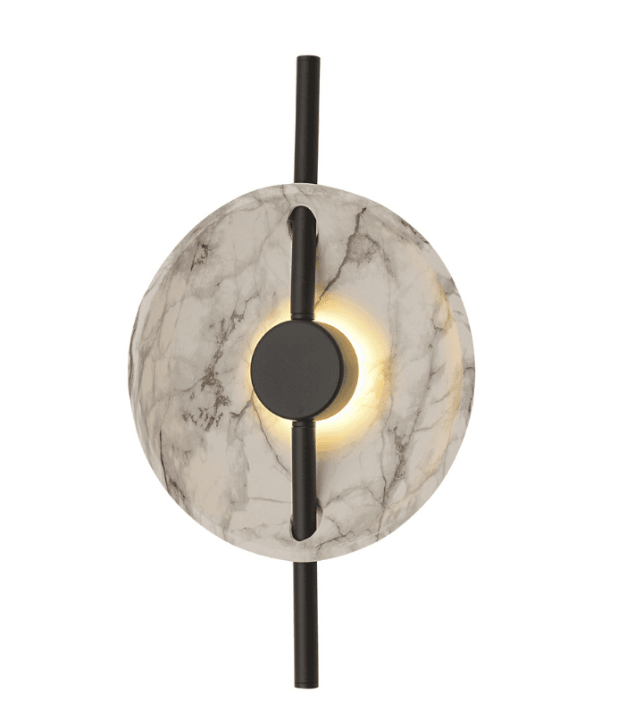 Kink Light 08451W,19(01) Бра Велси черный/белый d35 h50 Led 6W (3000K)