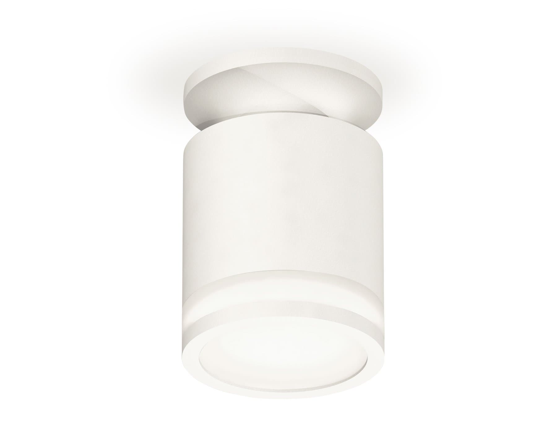 Ambrella Комплект накладного светильника XS7401064 SWH/FR белый песок/белый матовый MR16 GU5.3 (N7925, C7401, N7120) — миниатюра 1
