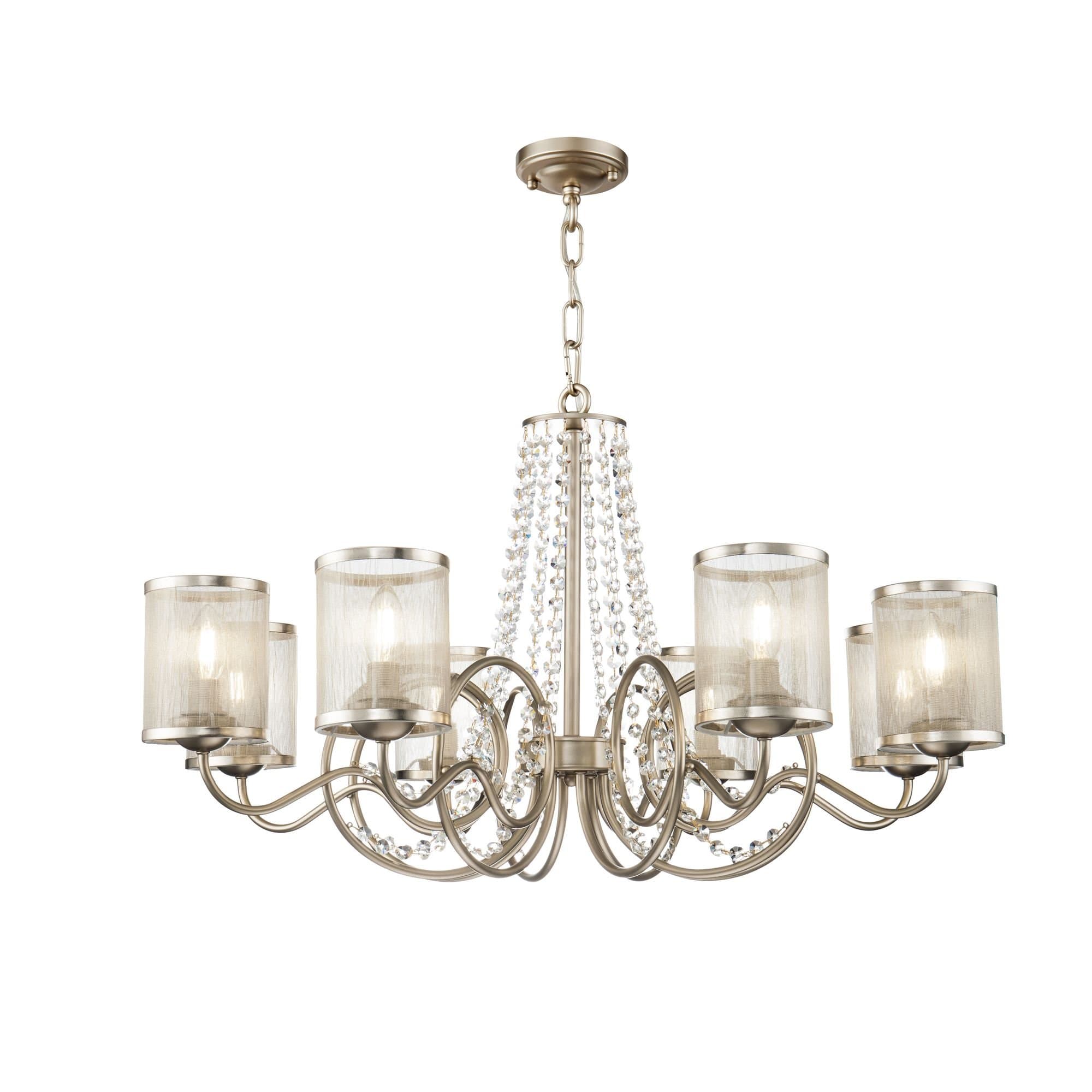 Freya Classic Bonadonna Матовое Золото Люстра E14 40W FR2036PL-08G — миниатюра 2