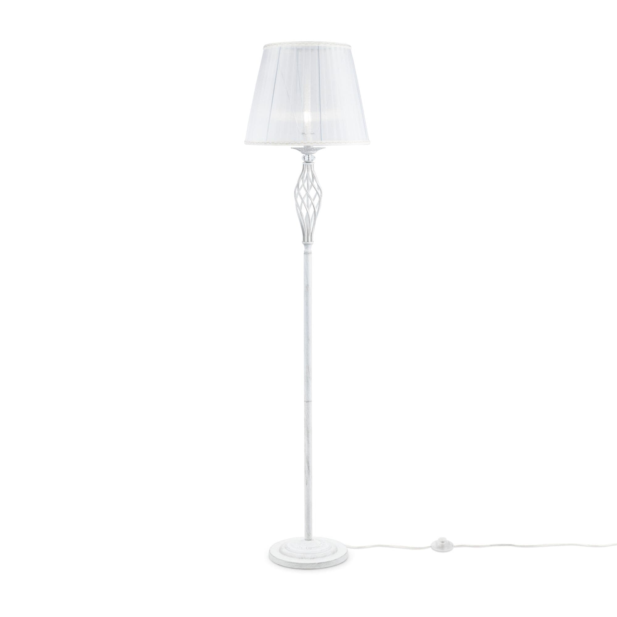 Maytoni Elegant Grace Белый с Золотом Торшер 1xE14 40W ARM247-11-G — миниатюра 3