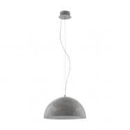 Eglo 61309 Светодиодный подвес GAETANO, 18W(LED), сталь, серый/пластик, белый