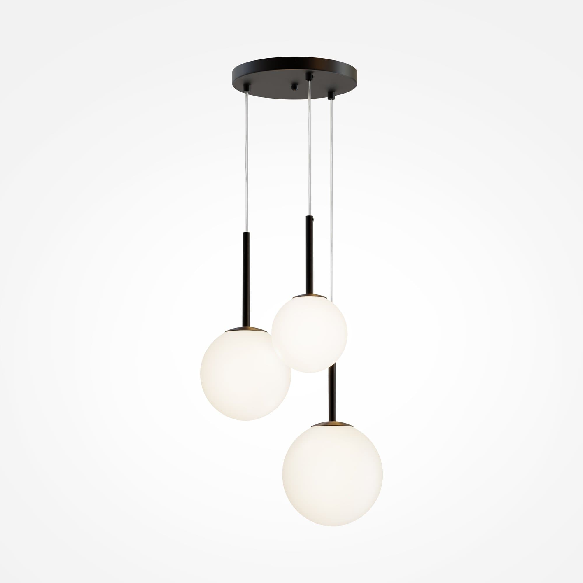 Maytoni Подвесной светильник Матовый Черный Basic form MOD321PL-03B