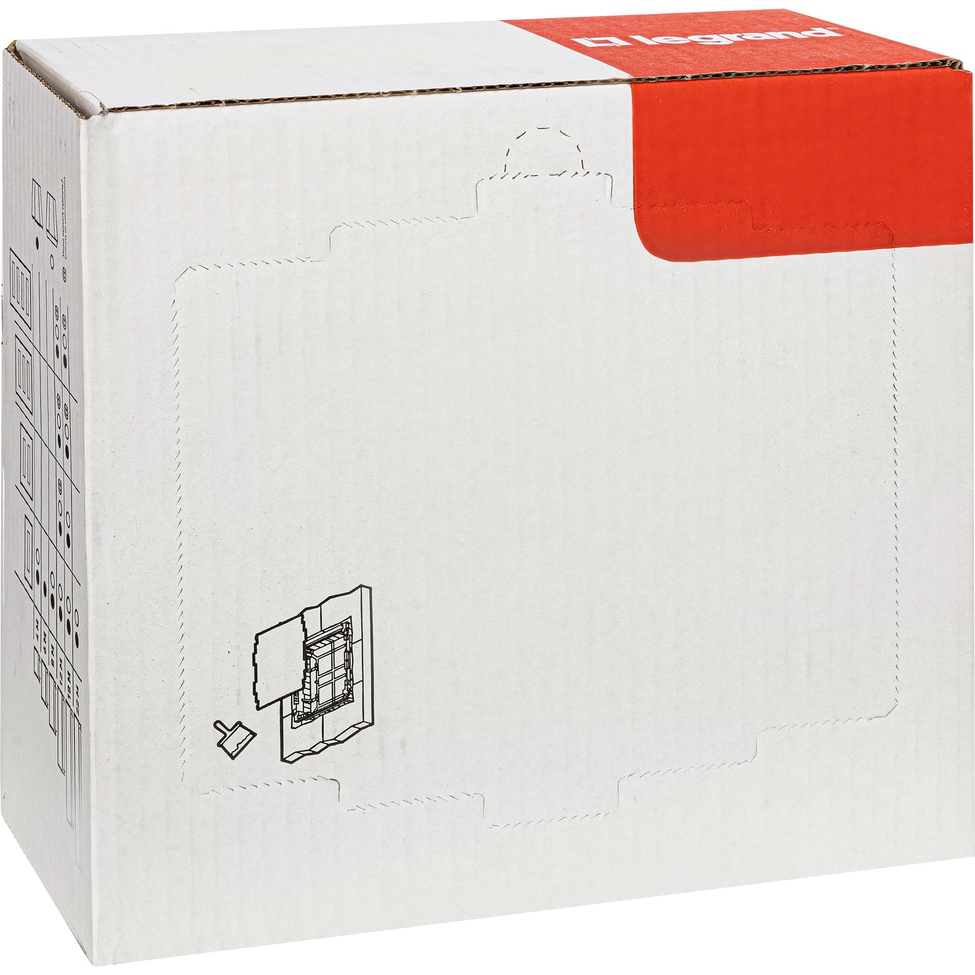 Legrand Practibox S Пластиковый щиток Встраиваемый 1X6 Дымчатая дверь 134556 — миниатюра 4