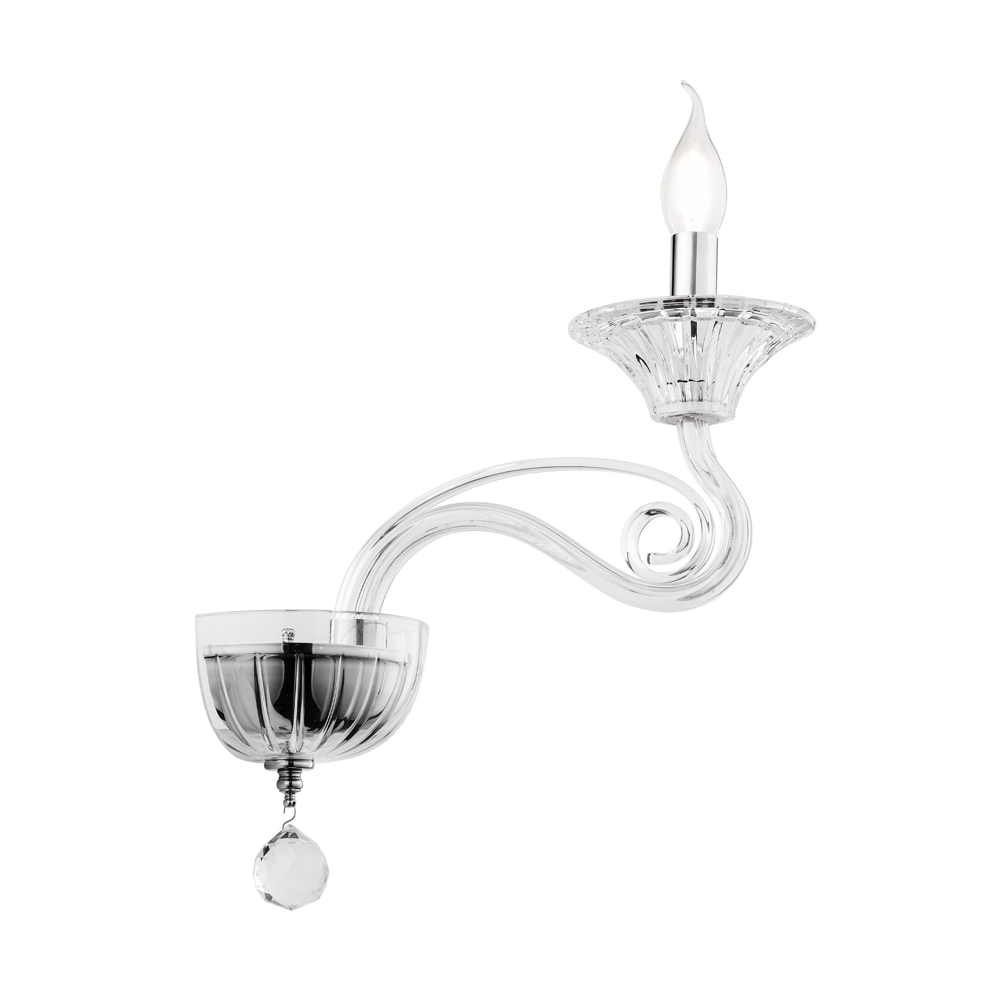 Maytoni Neoclassic Acqua Прозрачный Бра E14 40W DIA010WL-01TR — миниатюра 2