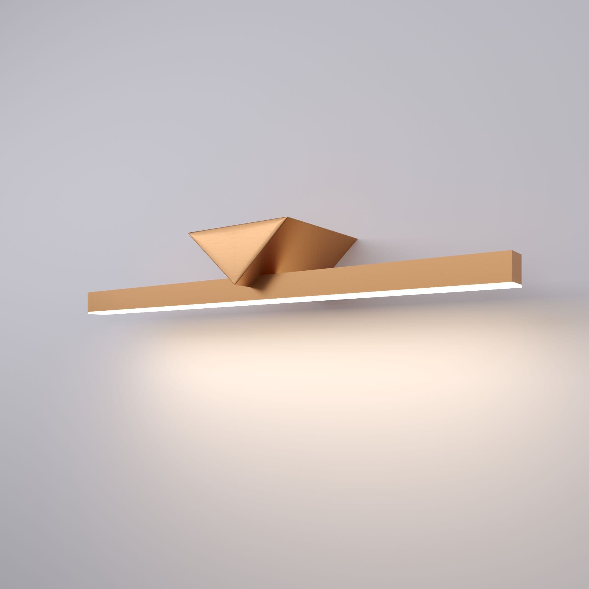 Elektrostandard 40115/LED / Светильник настенный светодиодный Delta LED золото a058169 — миниатюра 1