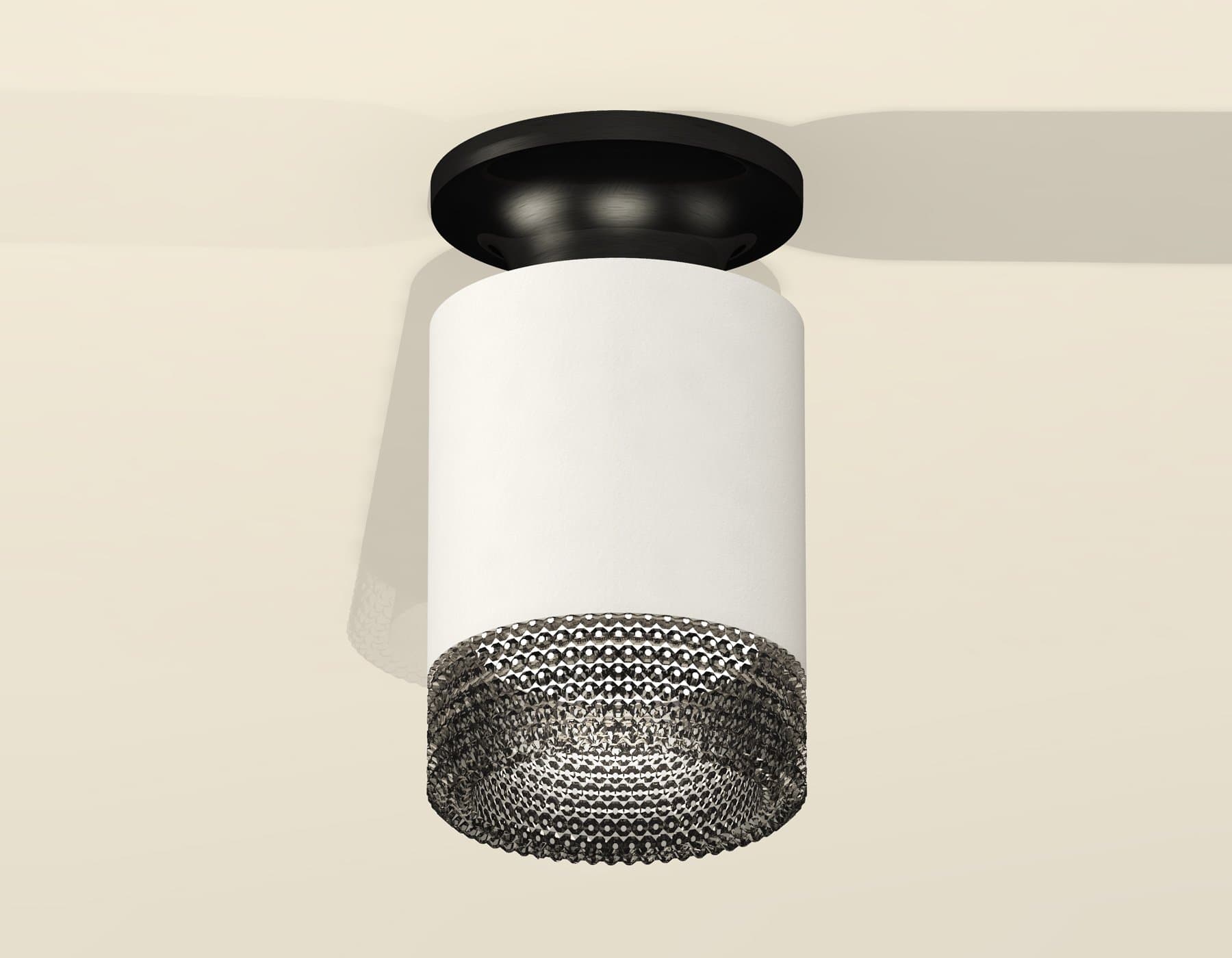 Ambrella Комплект накладного светильника XS6301123 SWH/PBK/BK белый песок/черный полированный/тонированный MR16 GU5.3 (N6902, C6301, N6151) — миниатюра 3