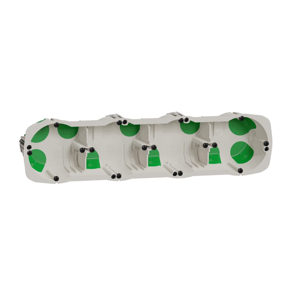 Schneider Electric Коробка Multifix air 67x47 4-ая скрытая установка