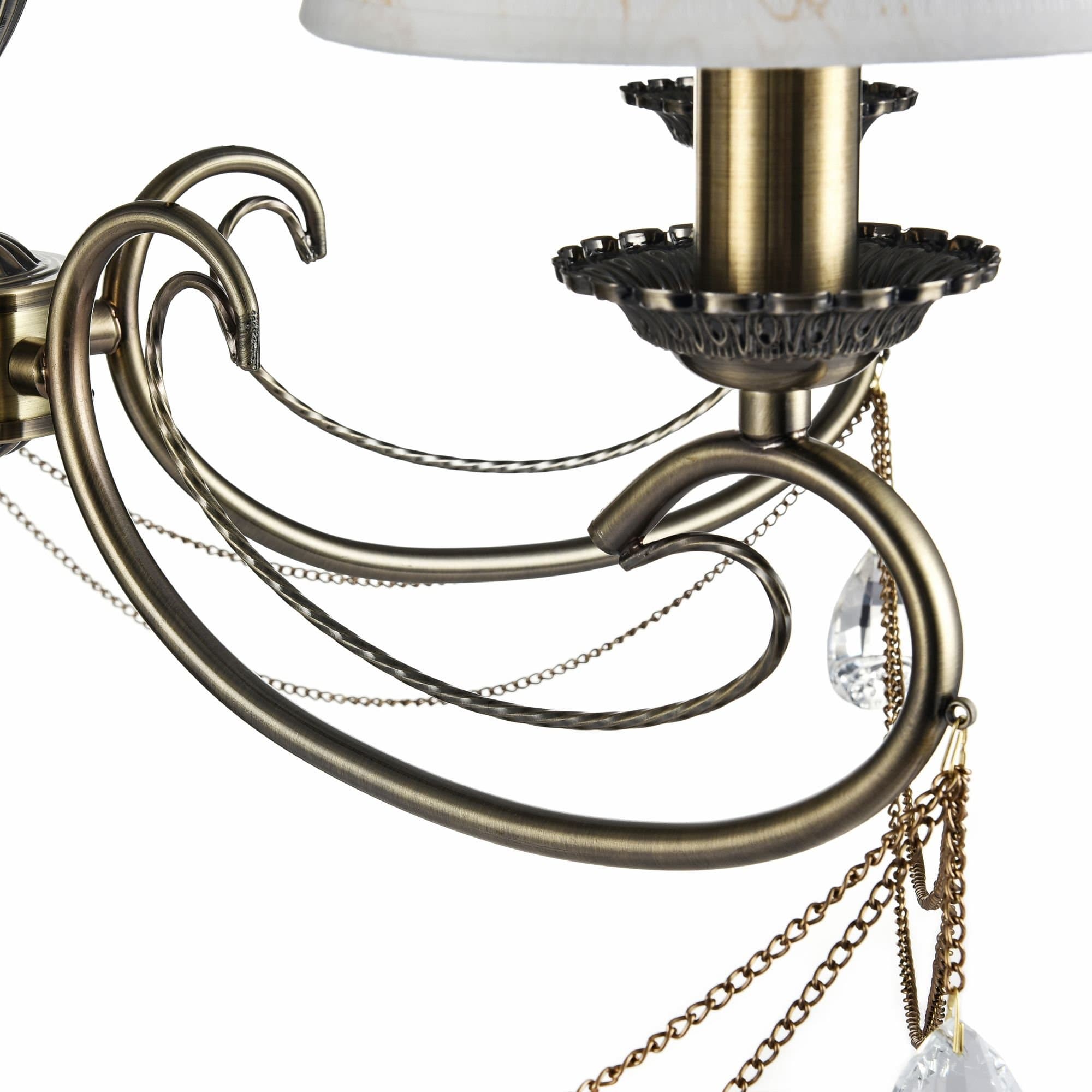 Freya Classic Brossard Бронза Люстра E14 40W FR2904-PL-05-BZ — миниатюра 5
