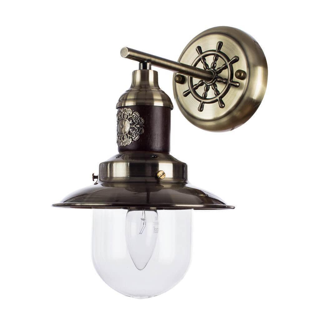 Arte Lamp Sailor Бронза/Прозрачный Бра 60W E27 A4524AP-1AB