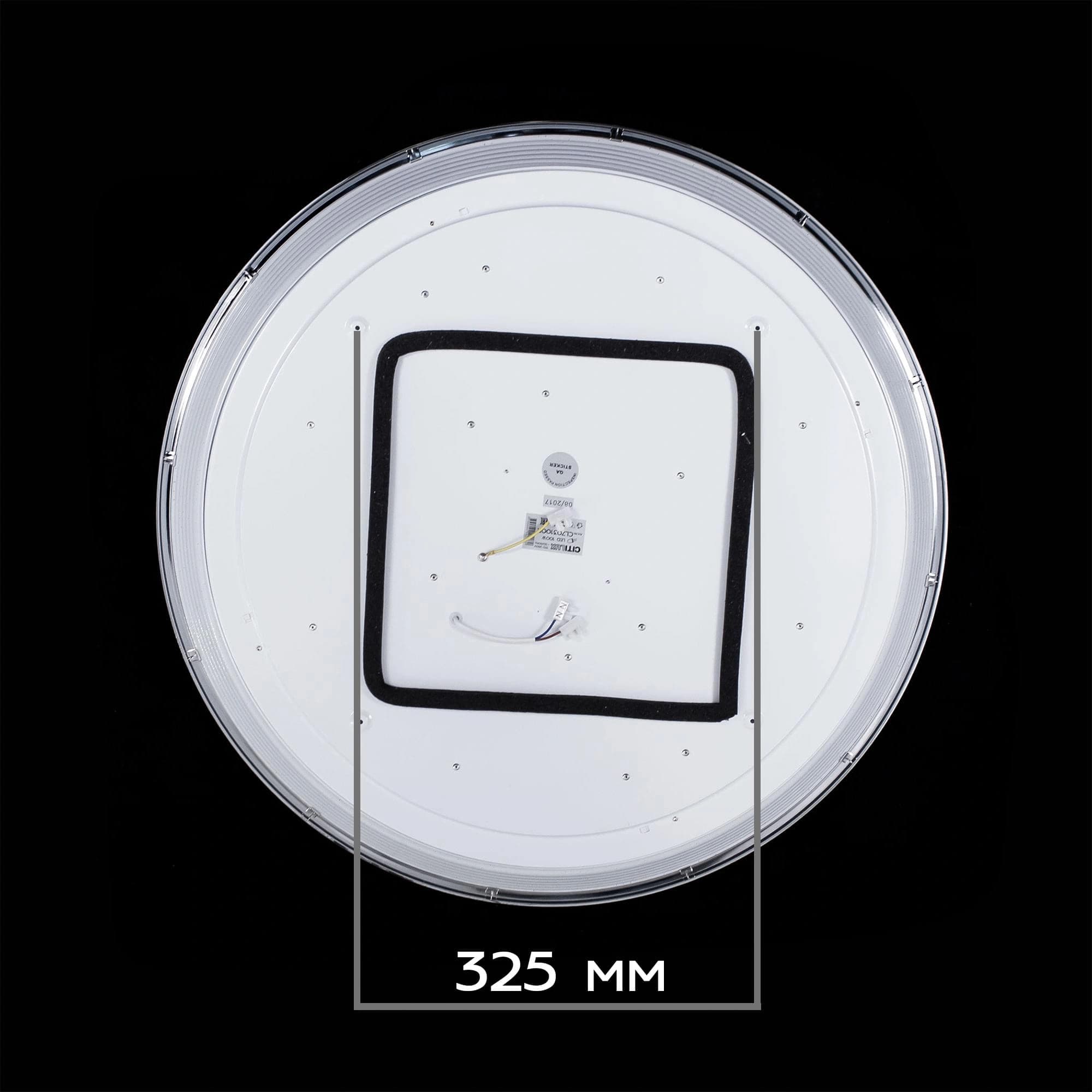 Citilux CL703100mRB Старлайт Хром Мат. LED Светильник с пультом — миниатюра 8