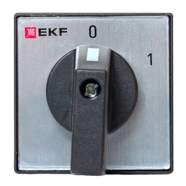 EKF Переключатель кулачковый ПК-1-12 25А 2P «0-1» IP65 — миниатюра 2