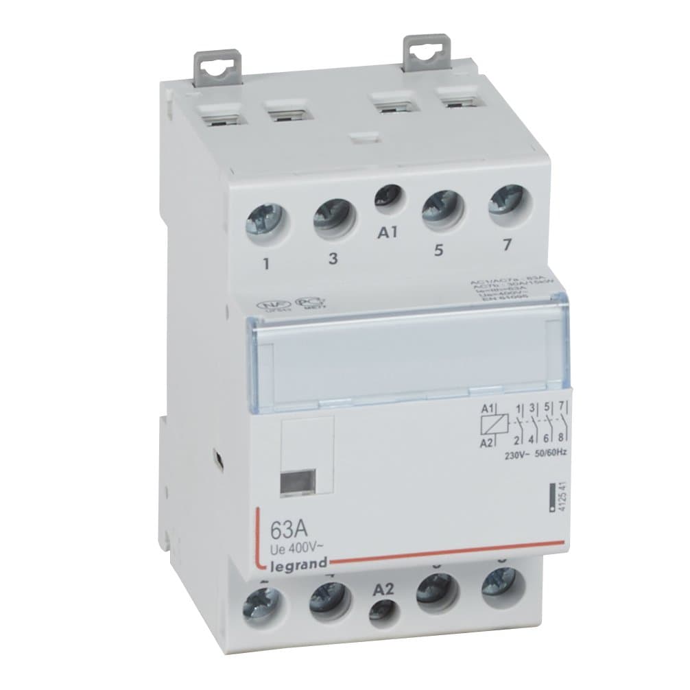 Legrand CX3 Контактор 230V 4НО 63А 412541
