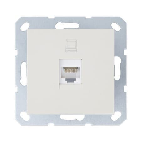 Jasmart G Слоновая кость Розетка RJ11