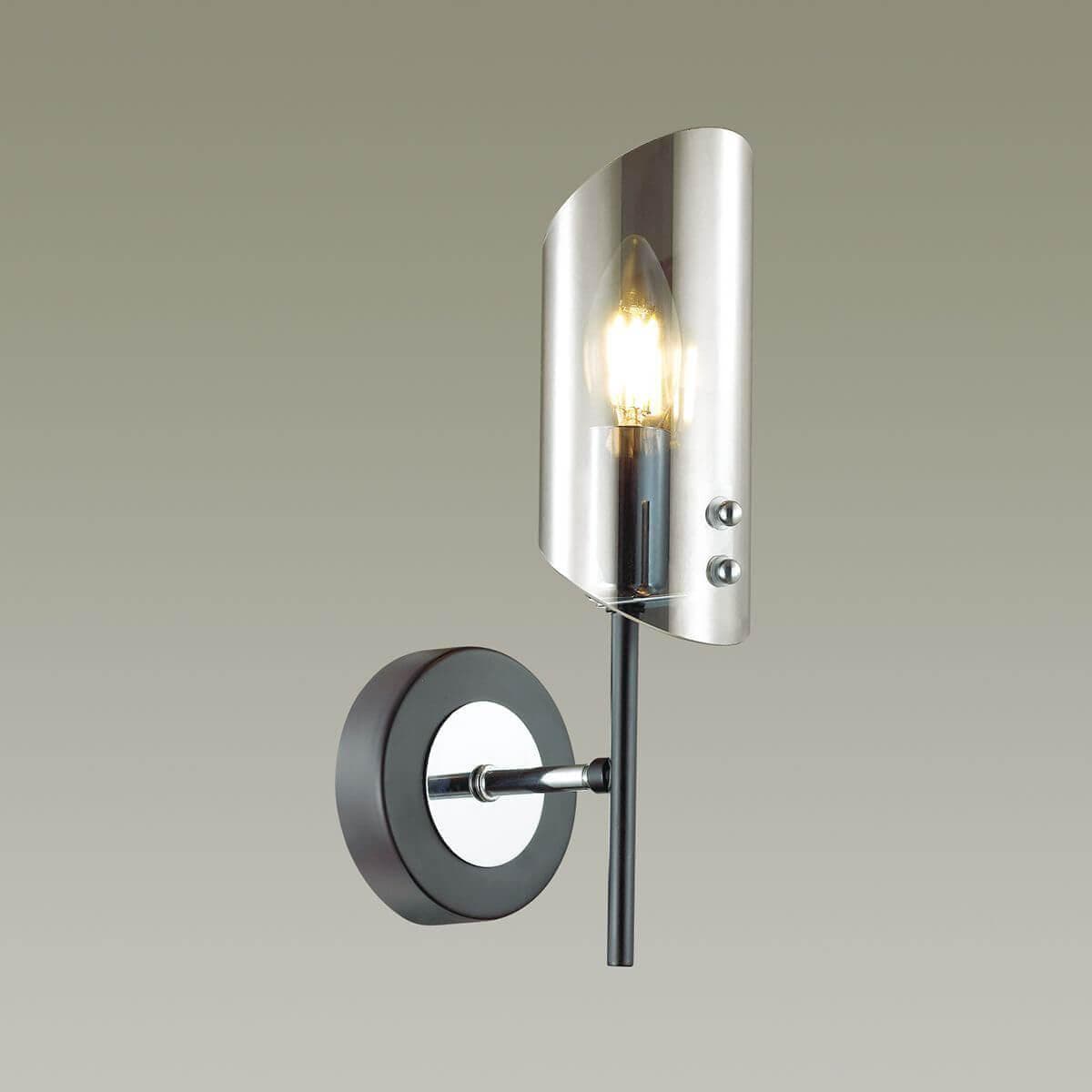 Lumion 4402/1W LN19 062 хром, черный Бра E14 1*40W 220V NOLAN — миниатюра 3