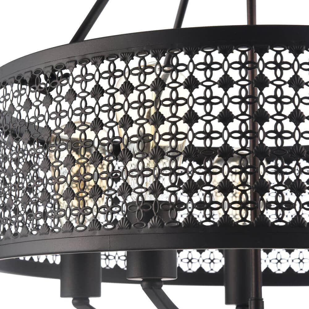 Freya Loft Conte Коричневый Люстра E27 60W FR4166-PL-05C-BL — миниатюра 7