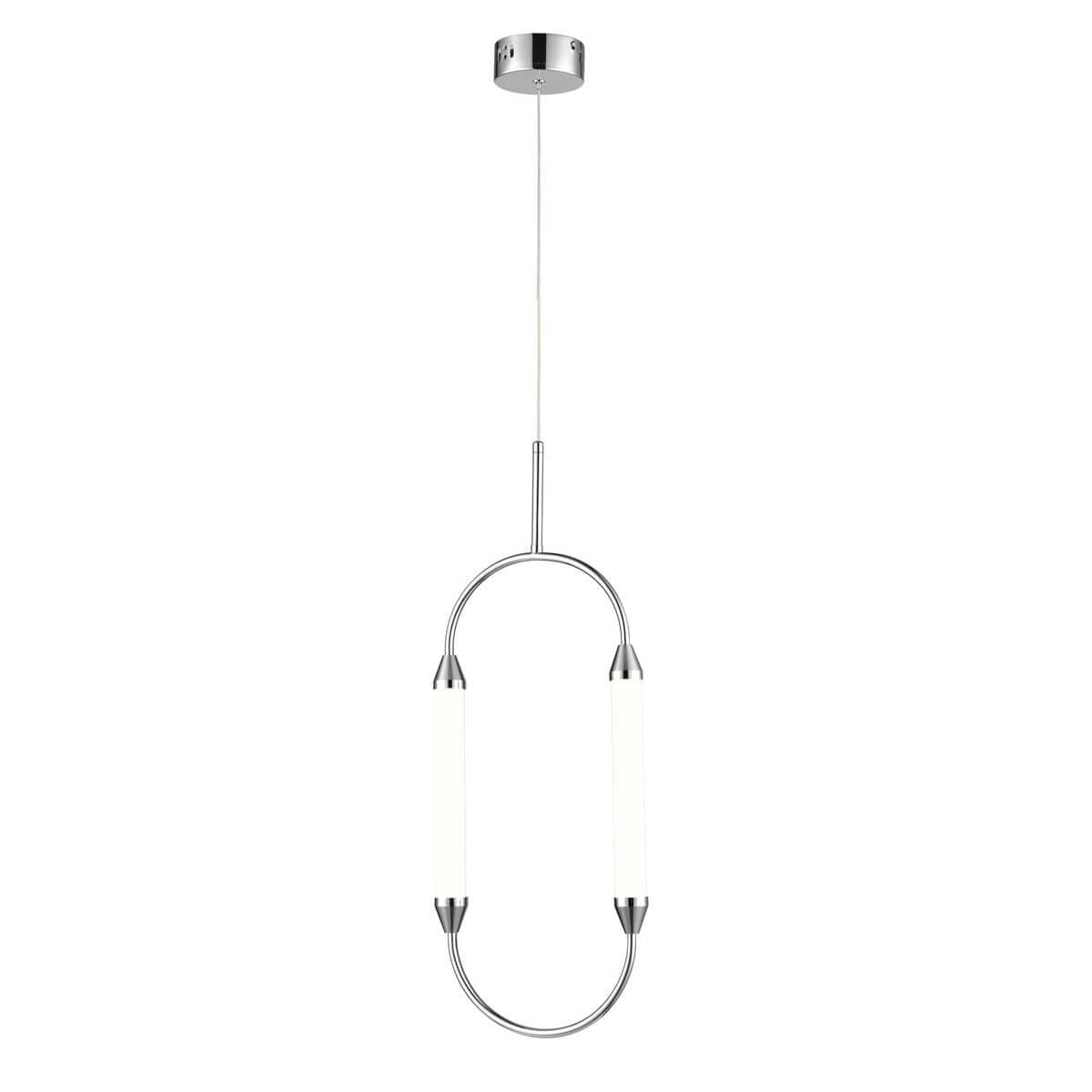 Vele Luce Capsula Светильник подвесной Led D240*H675/1500 хром | chrome металл | metal VL7293P21