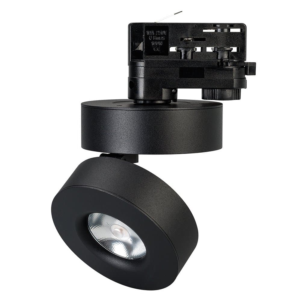 Arlight Светильник LGD-MONA-TRACK-4TR-R100-12W Warm3000 (BK, 24 deg) (IP40 Металл, 3 года) 024996