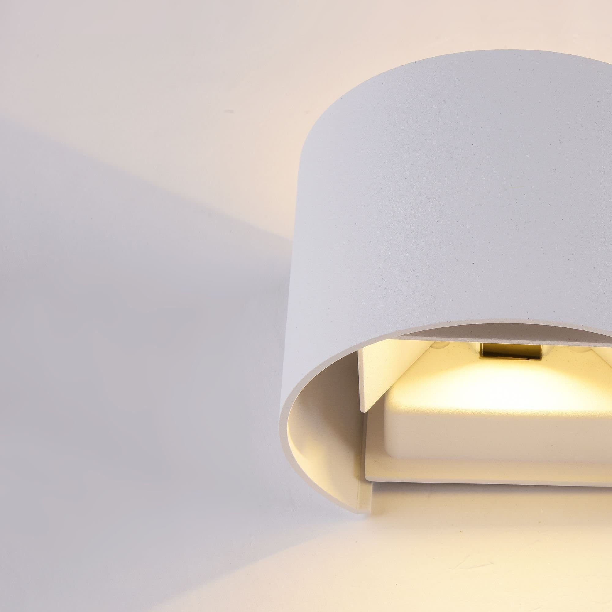Maytoni Outdoor Fulton Белый Бра LED 400Lm 6W O573WL-L6W — миниатюра 8