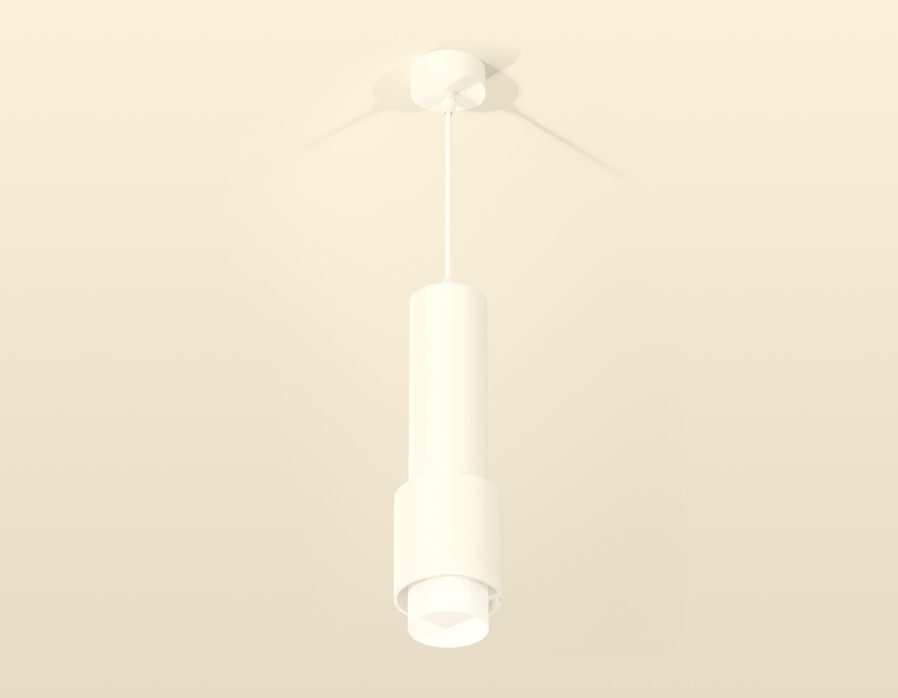 Ambrella Комплект подвесного светильника с акрилом XP7722010 SWH/FR белый песок/белый матовый MR16 GU5.3 (A2310, C7455, A2011, C7722, N7170) — миниатюра 2
