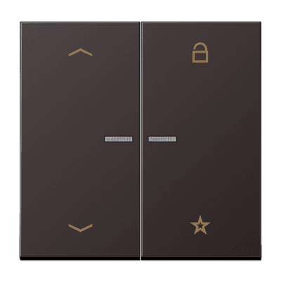JUNG Центральная плата для вставок управления двигателями, Dark AL1701PD