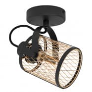 Eglo DELLOW Подвесной потолочный светильник (люстра) DELLOW, 1Х40W, E27, L180, B110, H200, сталь/латунь, ч 43531
