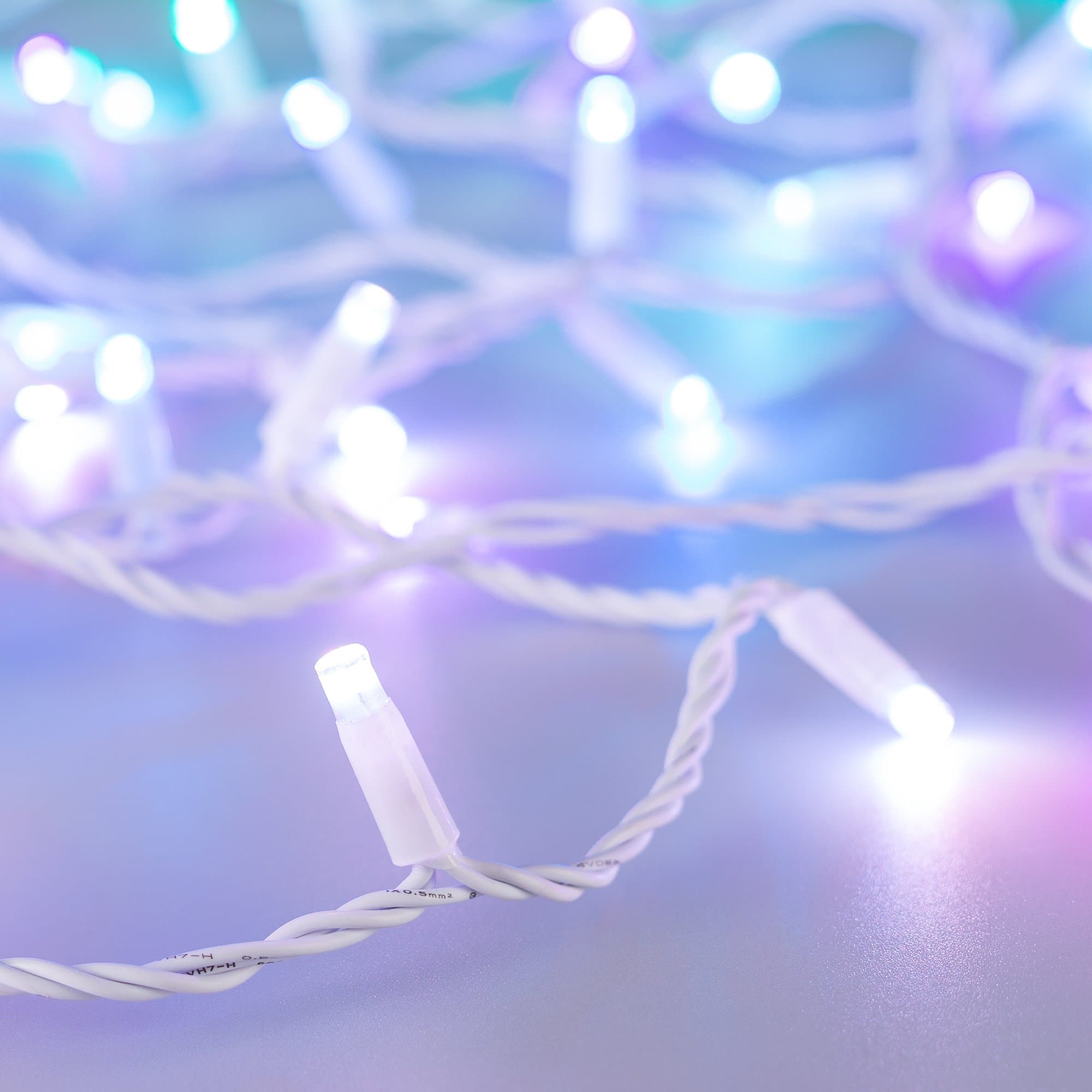 Arlight Светодиодная гирлянда ARD-STRING-CLASSIC-10000-WHITE-100LED-LIVE RGB-DMX (24V, 10W) (Ardecoled, IP65) 031744 — миниатюра 1