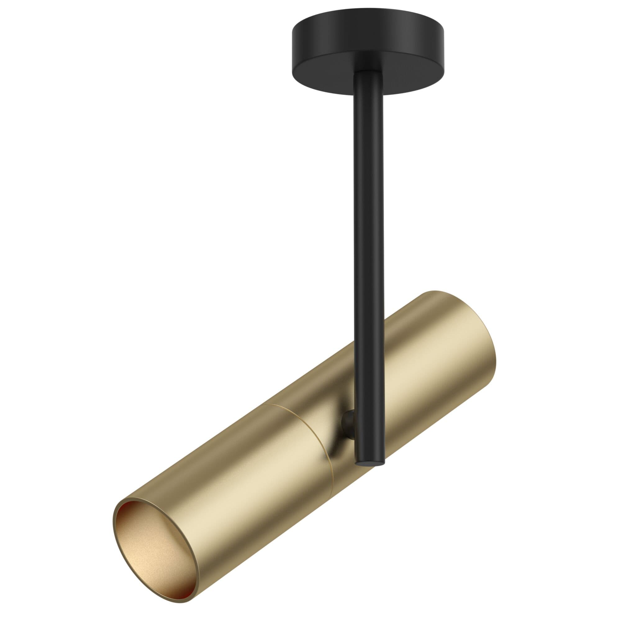 Maytoni Ceiling & Wall Elti Черный с Золотом Потолочный светильник C020CL-01GB — миниатюра 2