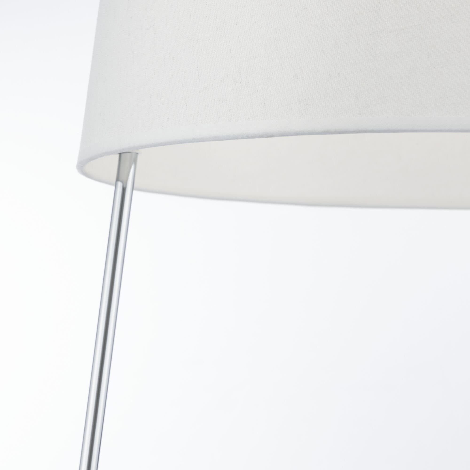 Maytoni Modern Bergamo Белый и Хром Торшер 1xE27 60W MOD613FL-01W — миниатюра 6