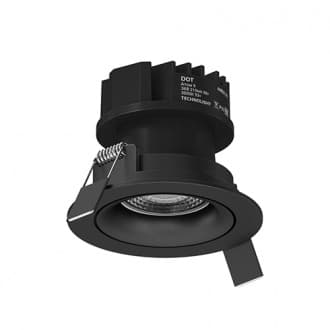Technolight Твист 85 220В 9Вт лм 3000К 93+ 18° TRIAC RAL 9005 черный 60542-3K-02-BK