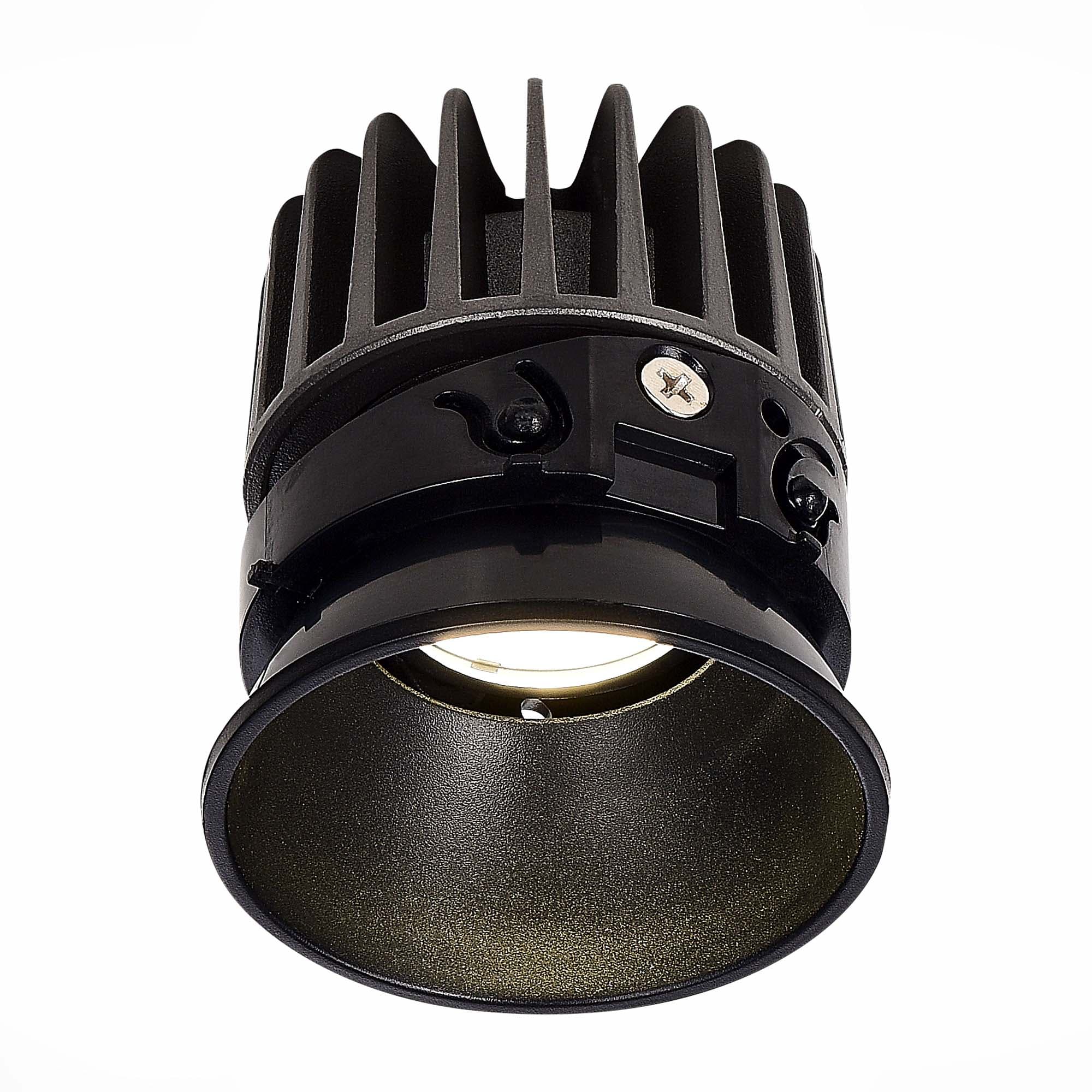 ST LUCE ST851.448.12 Светодиодный модуль Черный LED 1*2W 4000K 960Lm Ra90 36° IP20 D69xH70 220-240V