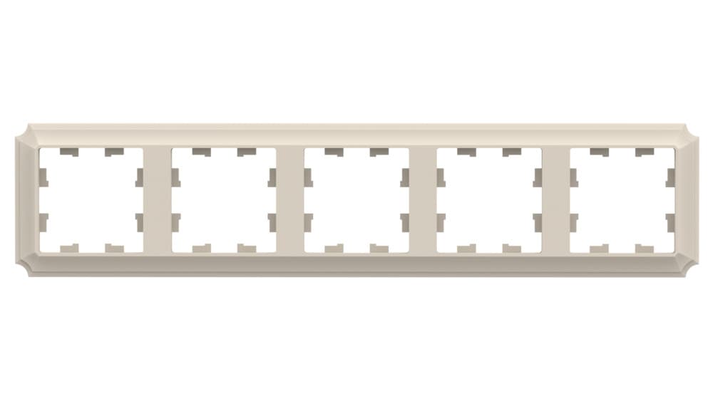 Systeme Electric AtlasDesign Antique Бежевый Рамка 5-ая, универсальная