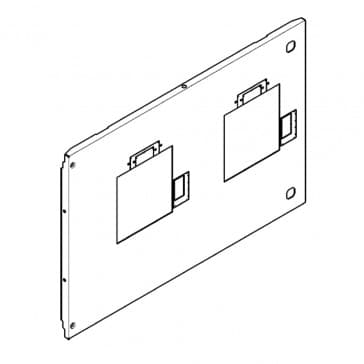 Legrand Пластрон DPX3 630 2шт вык мот 021069