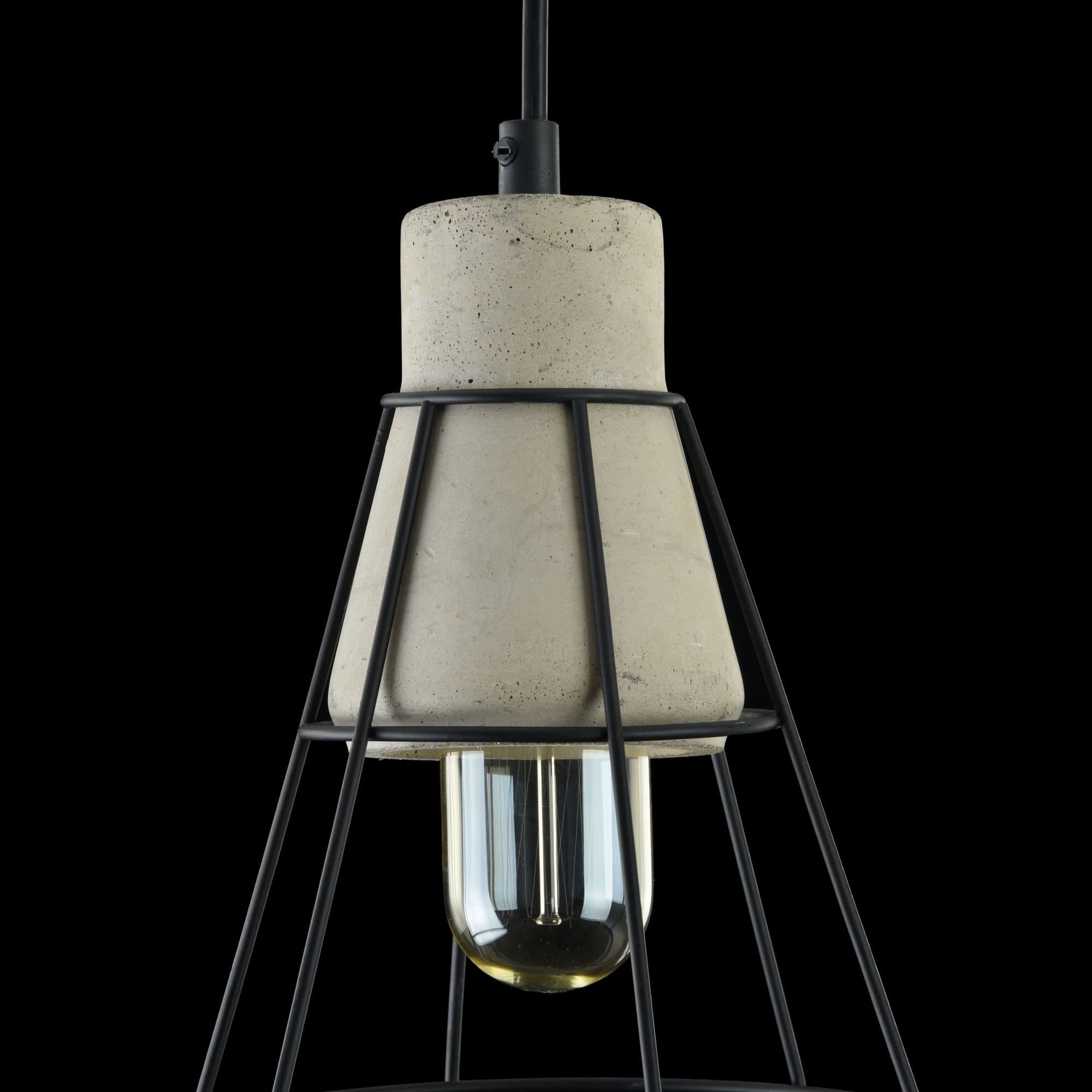 Maytoni Loft Gosford Черный Подвес 1xE27 40W T436-PL-01-GR — миниатюра 7