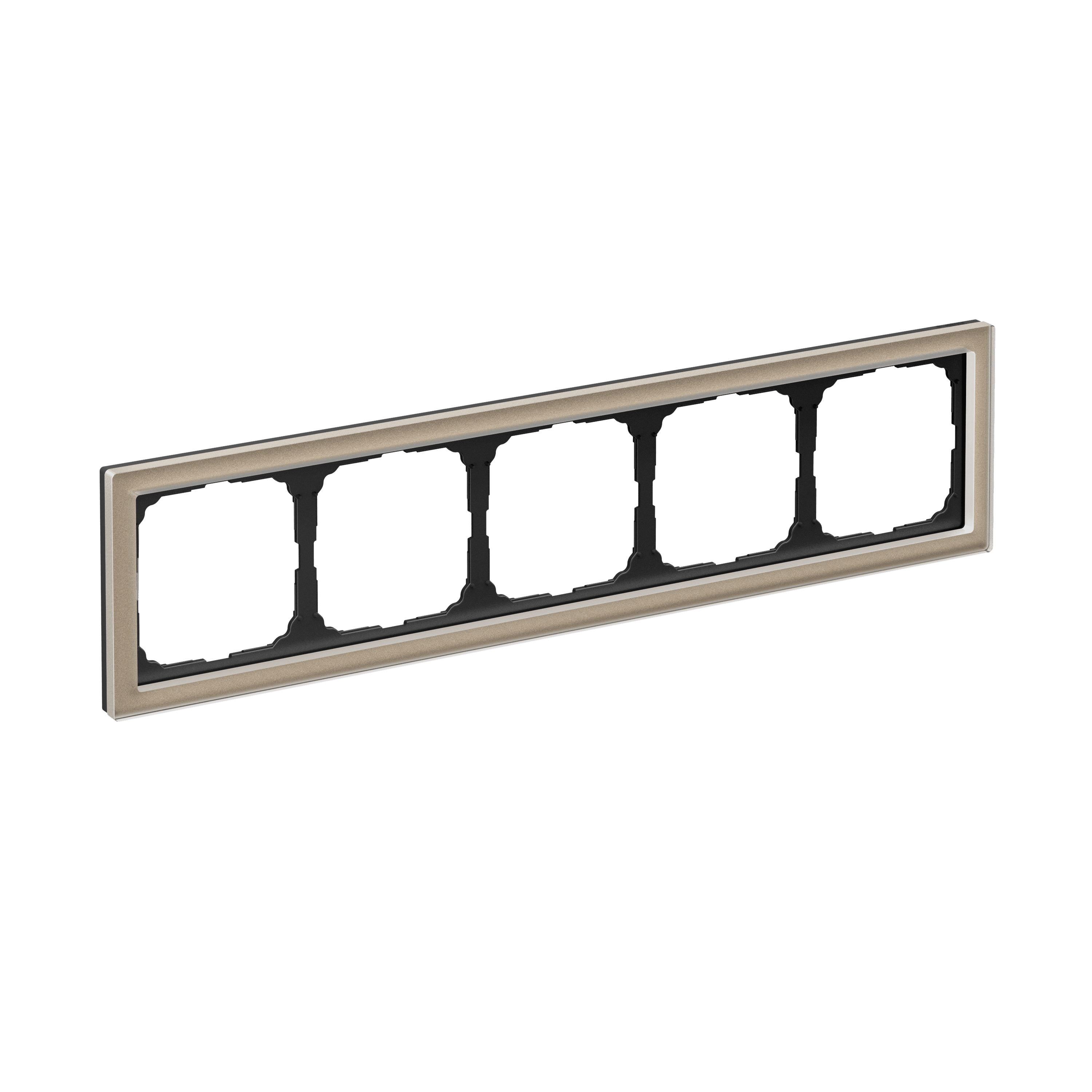 Systeme Electric ArtGallery Pure Органическое стекло Шампань Рамка 5-ая — миниатюра 6