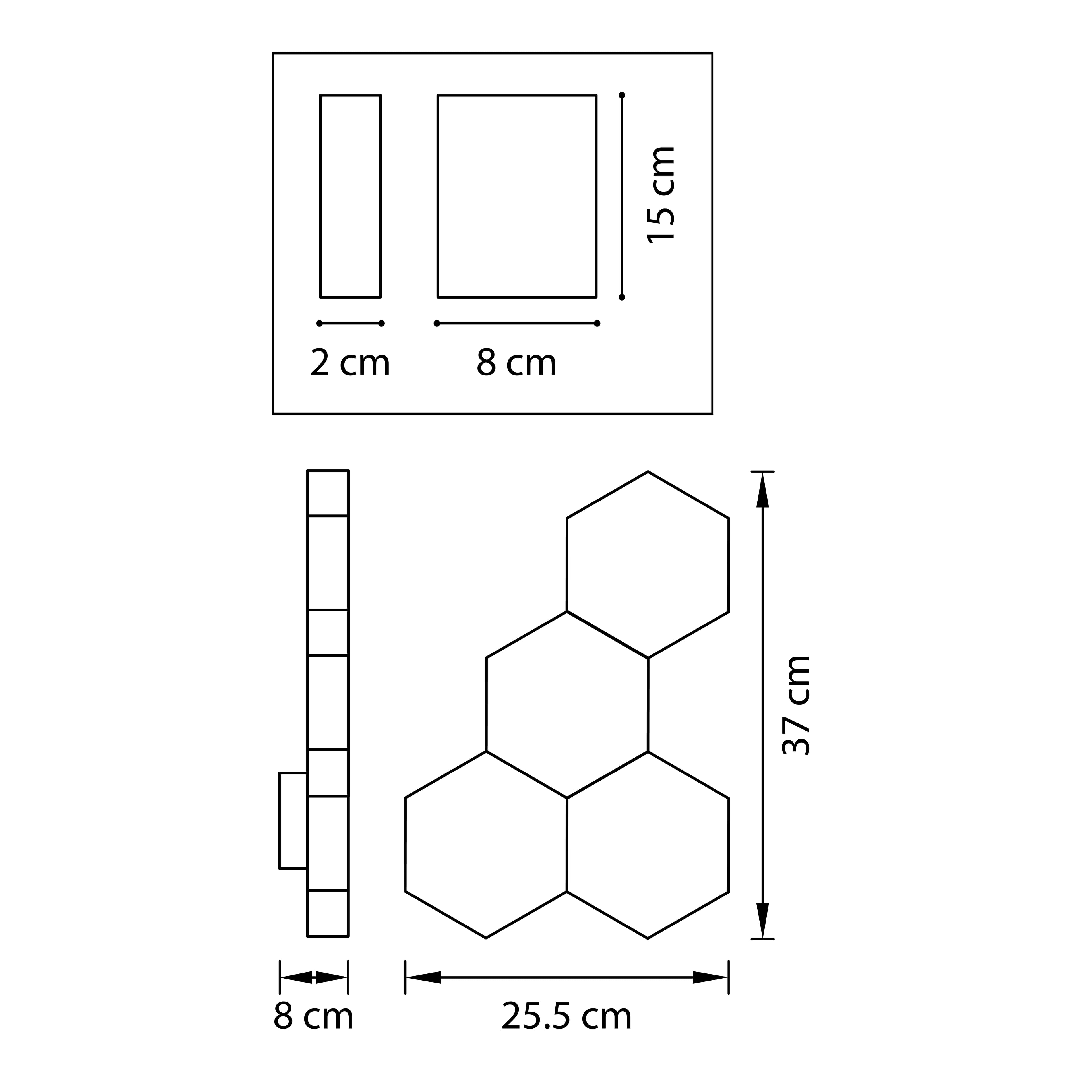 Lightstar Светильник настенный Favo Lightstar 750644 — миниатюра 2