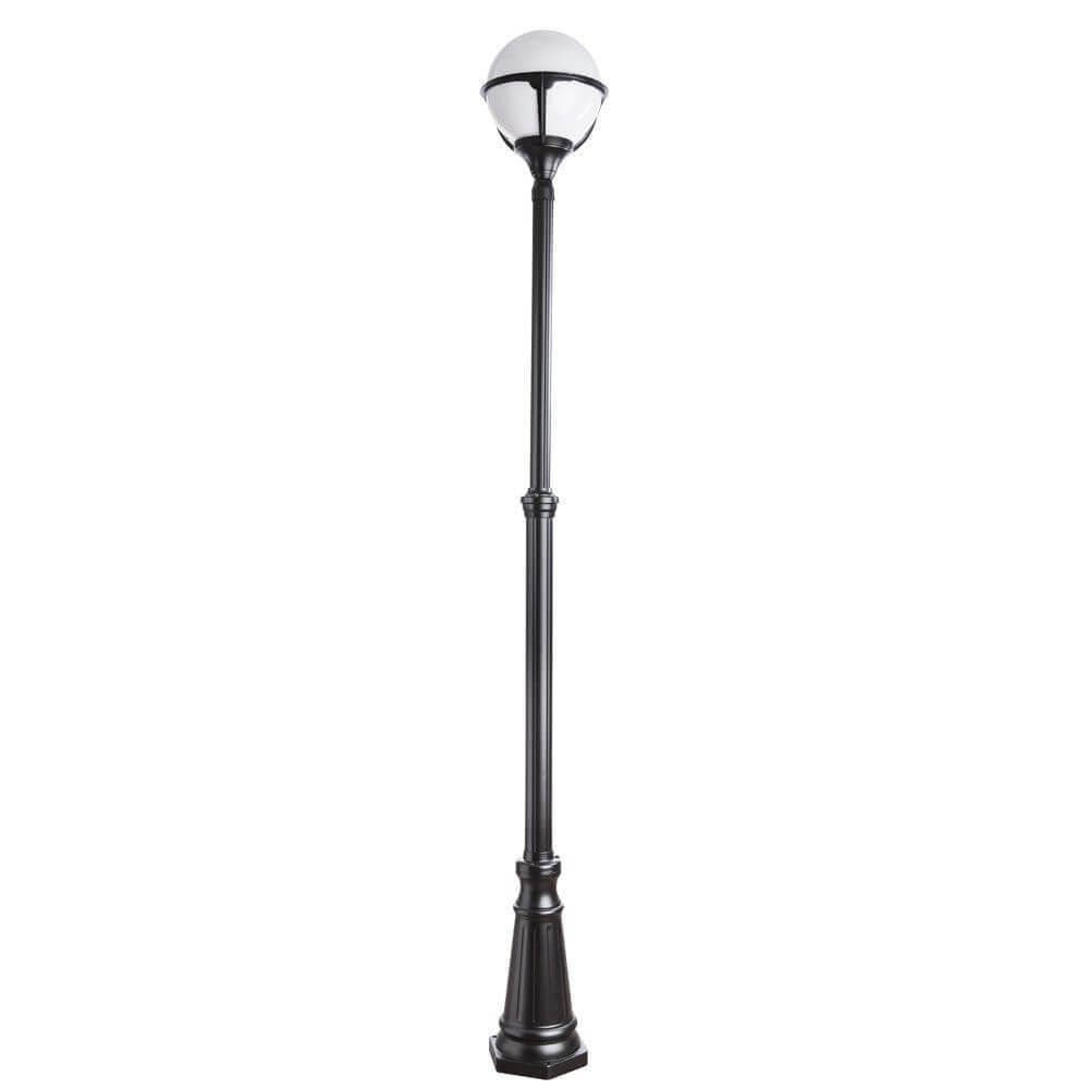 Arte Lamp Monaco Черный/Белый Светильник уличный наземный 100W E27 A1497PA-1BK