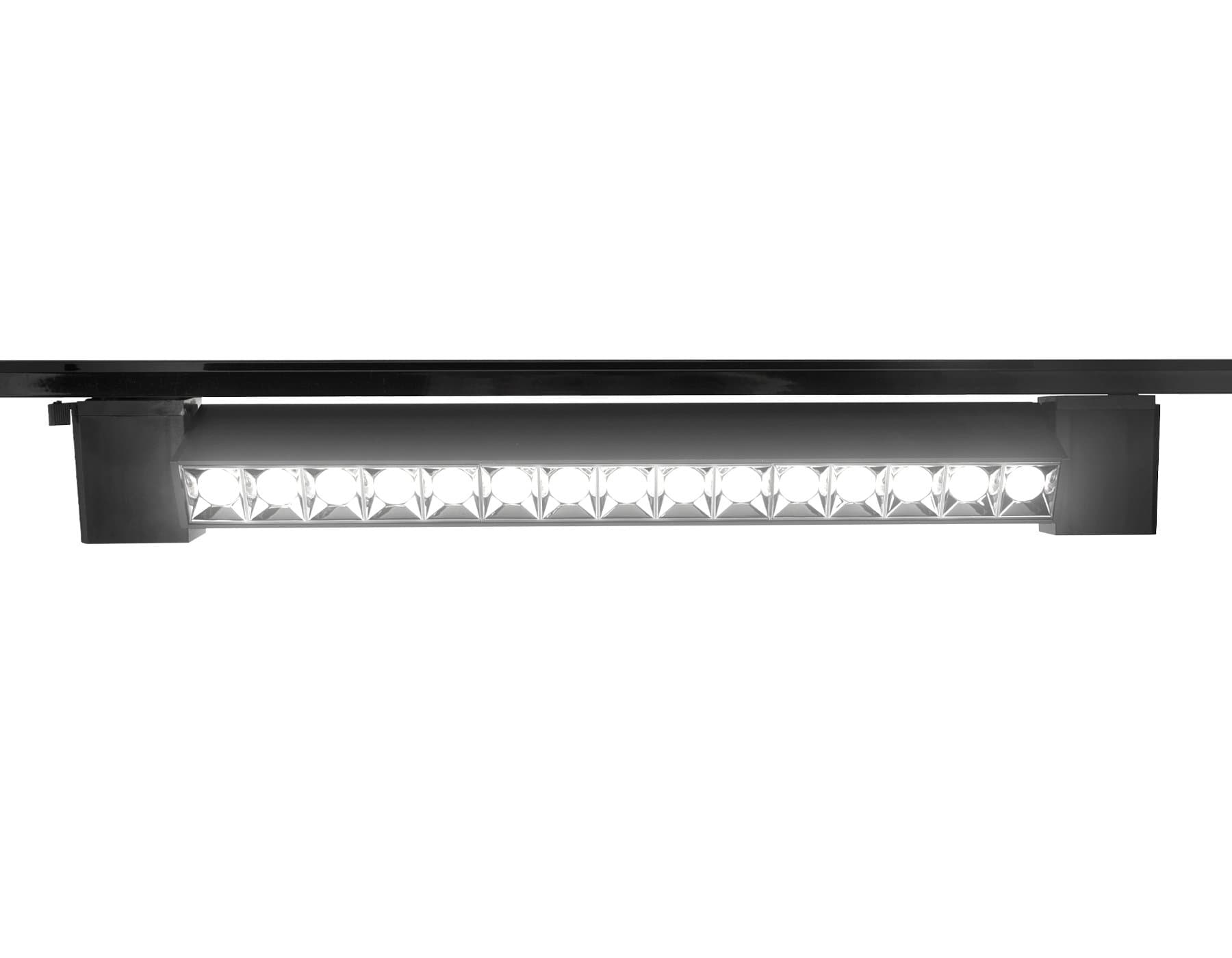 Ambrella Трековый однофазный светодиодный светильник GL6690 BK черный LED 18W 4200K 24°
