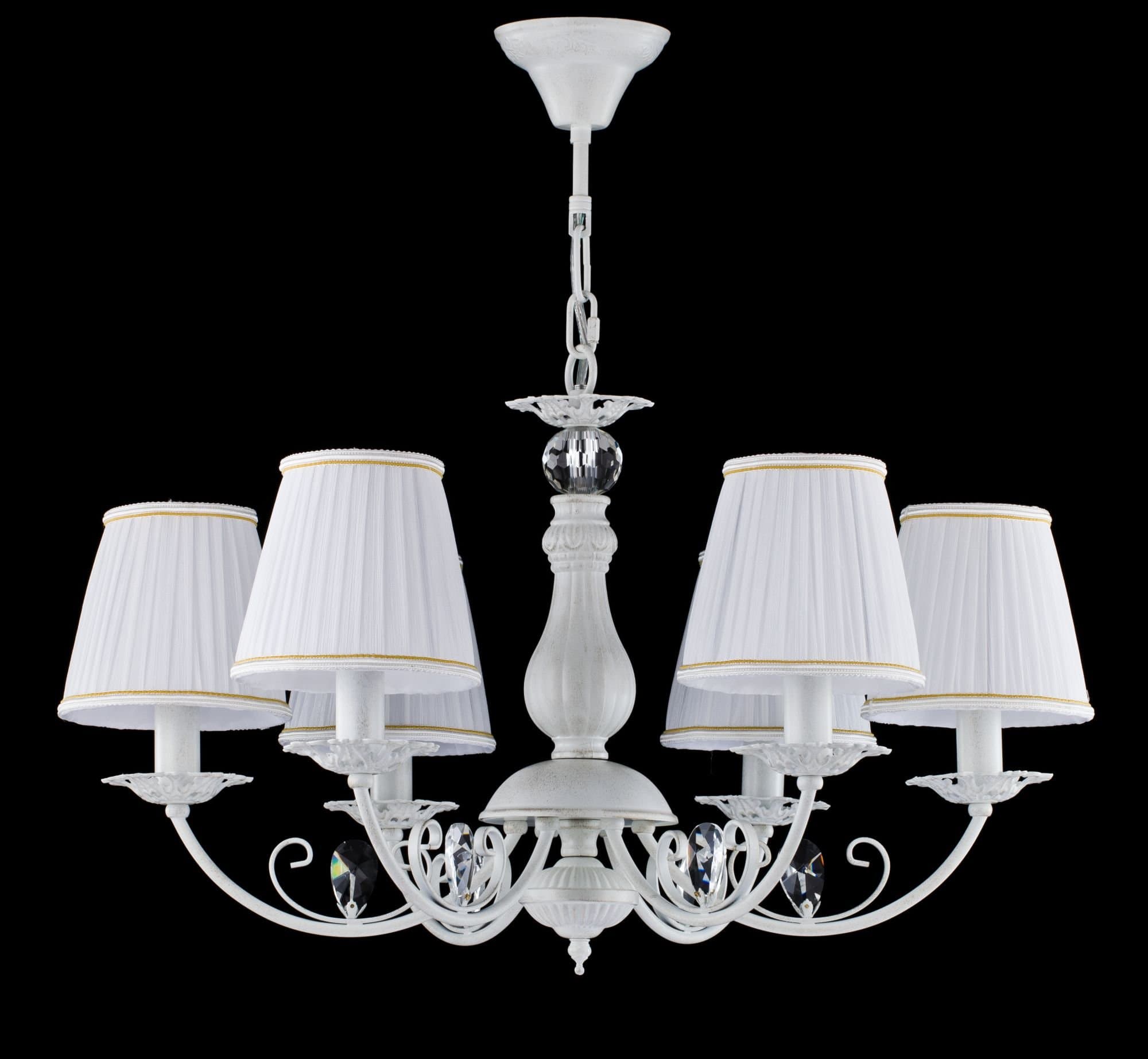 Freya Classic Bianchi Белый Люстра E14 40W FR2307-PL-06-WG — миниатюра 5