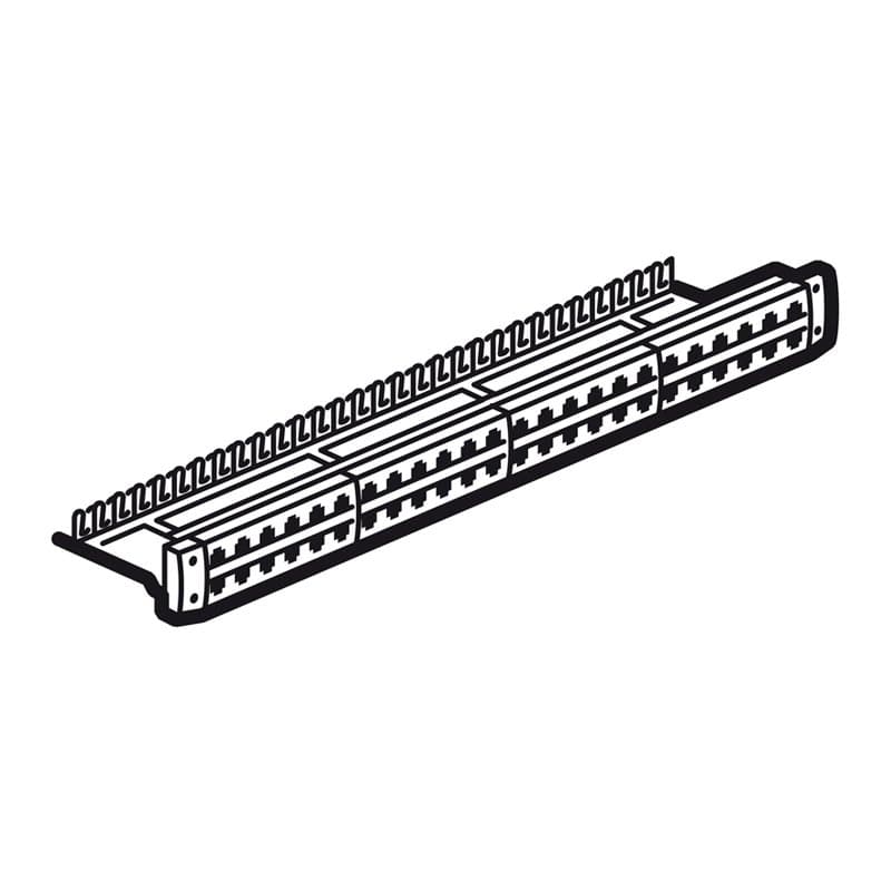 Legrand Патч-панель тел. 48RJ45 1U,36/45 033531 — миниатюра 1