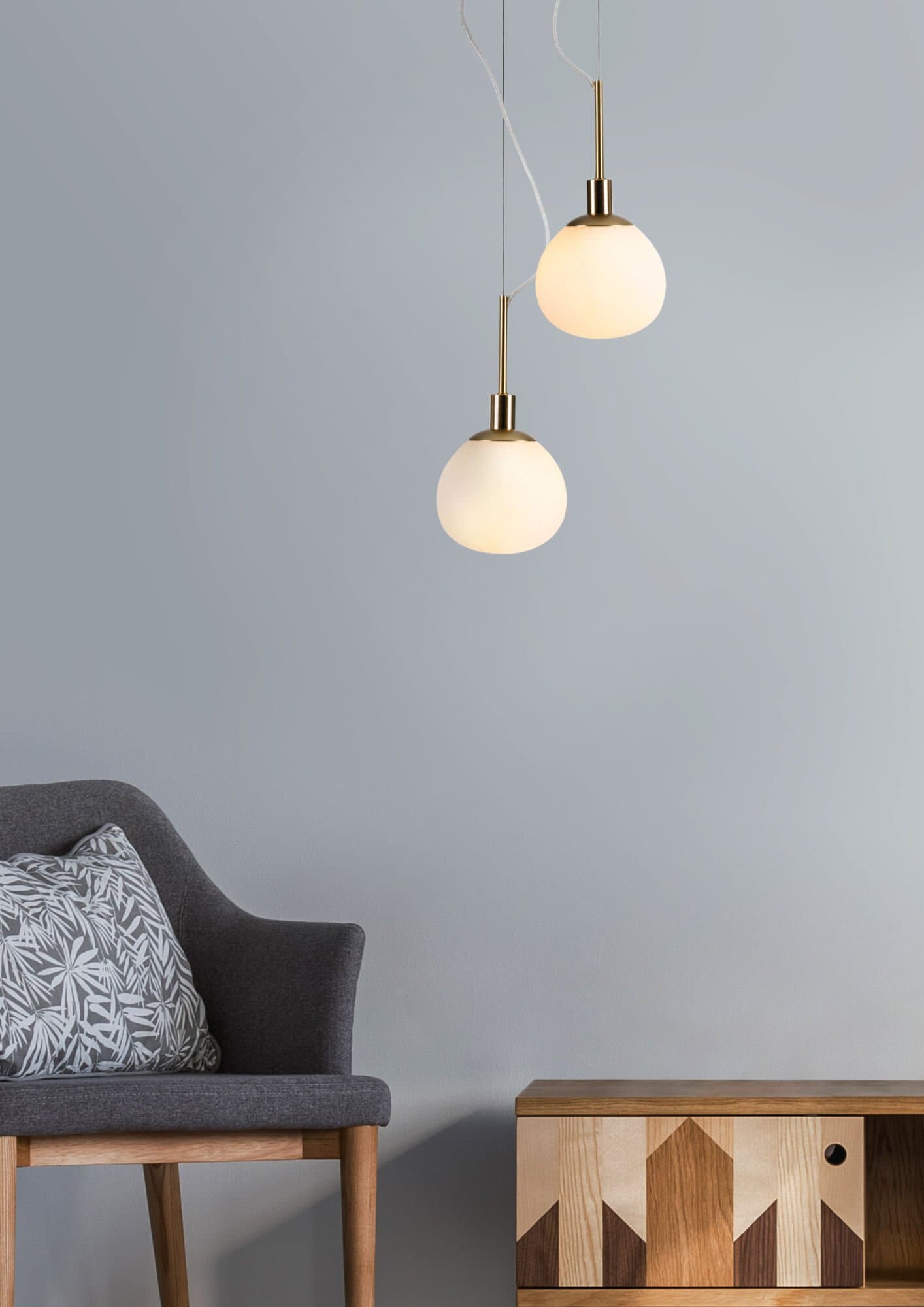 Maytoni Modern Erich Никель Подвесной светильник E14 40W MOD221-PL-01-N — миниатюра 6