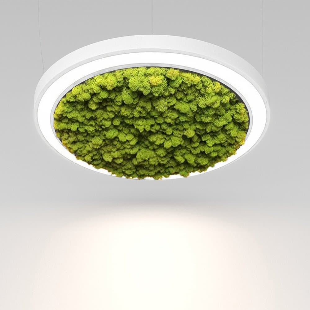RINGI 50 MOSS S 41W 3000K Ra80 220V IP20 / Светильник LED, 900мм (подвесной) (Briaton) БЕЛЫЙ 006S-41W3K-900WH
