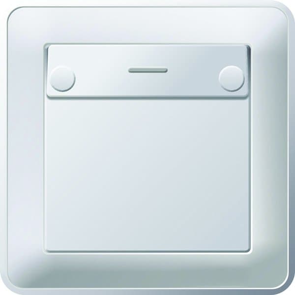 Systeme Electric Wessen 59 Бел Выключатель карточный 16А (в сборе, с рамкой) — миниатюра 2