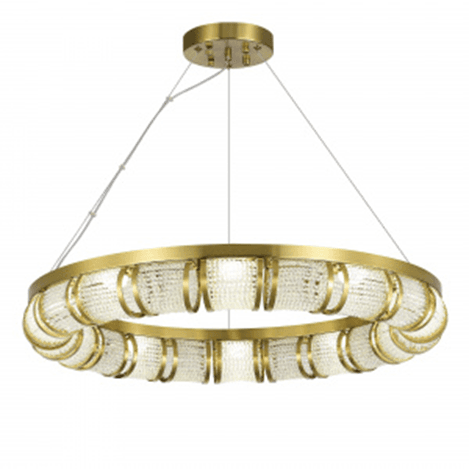 ST LUCE SL6011.313.01 Светильник подвесной Латунь/Прозрачный LED 1*65W