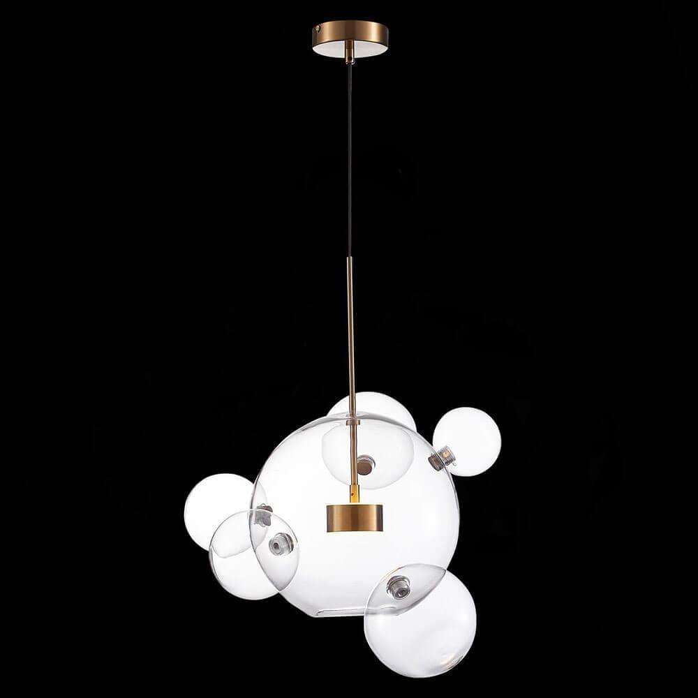 ST Luce SL1133.213.01 Светильник подвесной Белый, Золото/Прозрачный LED 1*14W — миниатюра 3